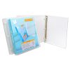 1.5 Clear Binder Metal Rings