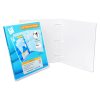 0.5 Inch 3-Ring View Binder With Clear Overlay - Made in USA - Image 8