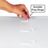 0.5 Inch 3-Ring View Binder With Clear Overlay - Made in USA - Image 12