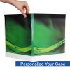 0.5 Inch 3-Ring View Binder With Clear Overlay - Made in USA - Image 17