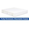 0.5 Inch 3-Ring View Binder With Clear Overlay - Made in USA - Image 19