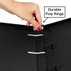 1 Inch 3-Ring View Binder With Clear Overlay - Enclosed Case - Made in USA - Image 3