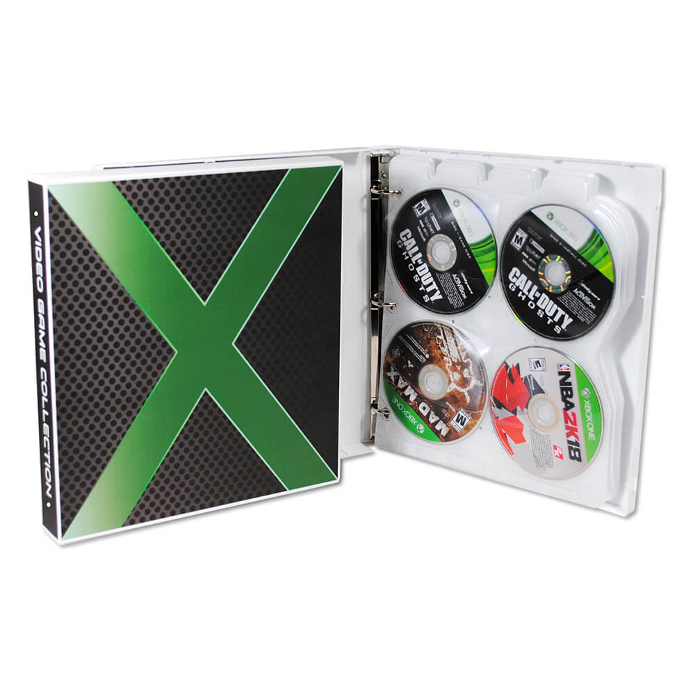 xbox disc storage binder