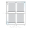 4 Pocket Card Sleeves
