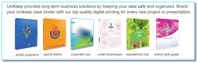 Custom Binders with Company Logo - Specialty 3-ring binders