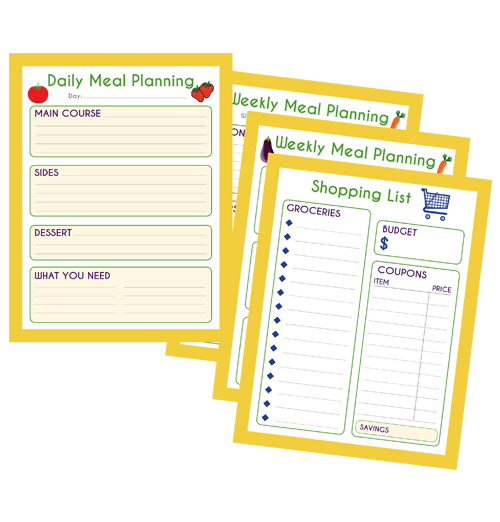 FREE Printable Meal Planner PDF FREE Printable Meal Planner PDF