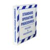 Operating Procedures Binder with Metal Binder Rings, Made in the USA. - Image 6
