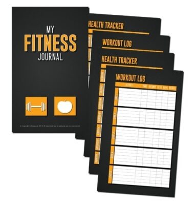 free printable fitness planner pdf for download