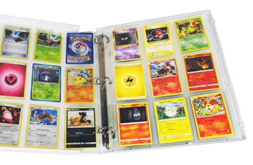 Binder Sleeves for Trading Cards binder card sleeves Pokemon Cards Binder Card Sleeves