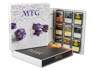 Magic The Gathering Cases, displaying two different styles