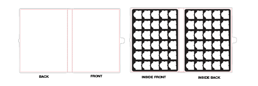 create your own binder nintendo Switch cartridge case Custom Binders